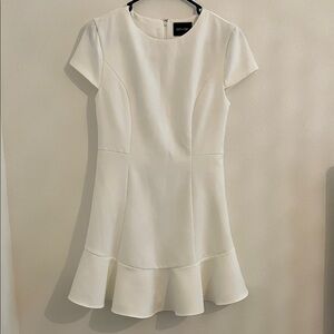 DO+BE Cream Mini Dress